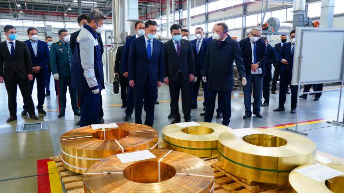 Askar Mamin's working trip to Karaganda region: New productions and infrastructure projects