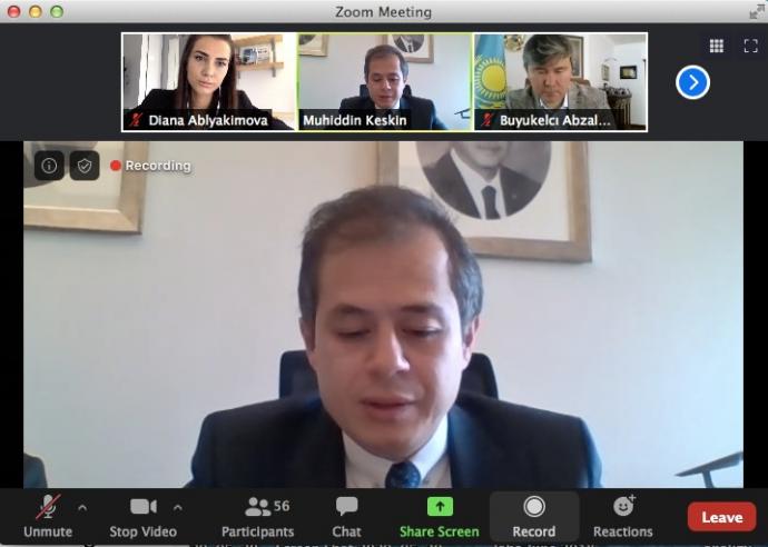 KAZAKH INVEST held a webinar dedicated to the exchange of experience in investment attraction between the Republic of Turkey and the Republic of Kazakhstan